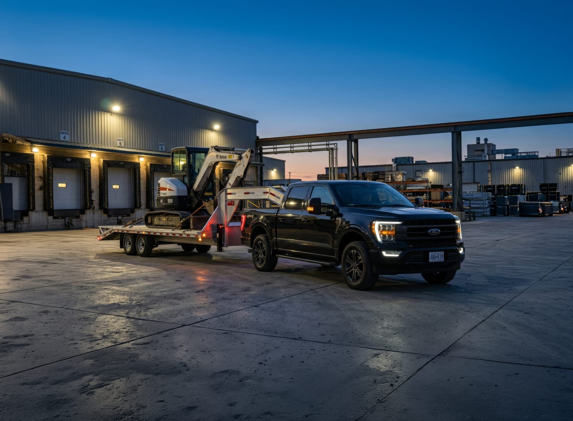 Hot-shot freight delivery